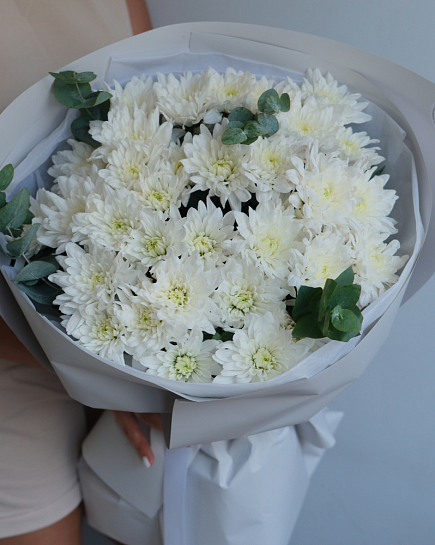 Букет из 11 хризантем с доставкой по Астане