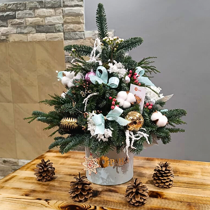 Новогодняя Композиция из Ели