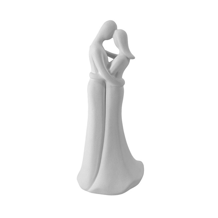 Статуэтка "Pair" (керамика), 10xH23 см Белый