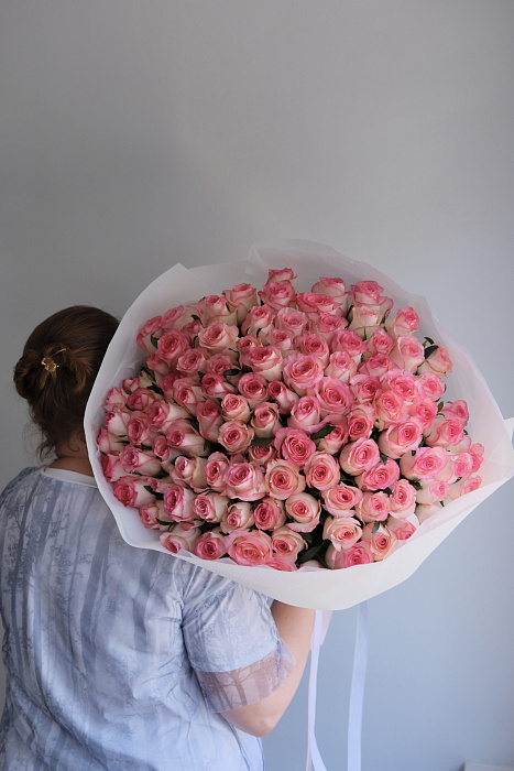 Букет из 101 розы Джумилия