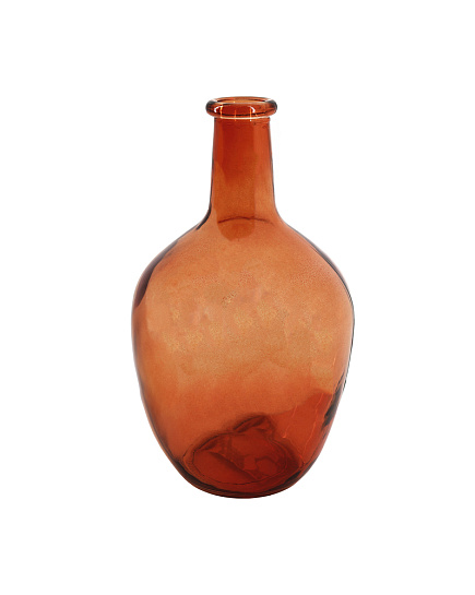 Ваза "Bottle classic" (стекло), Н26 см Оранжевый с доставкой по Астане