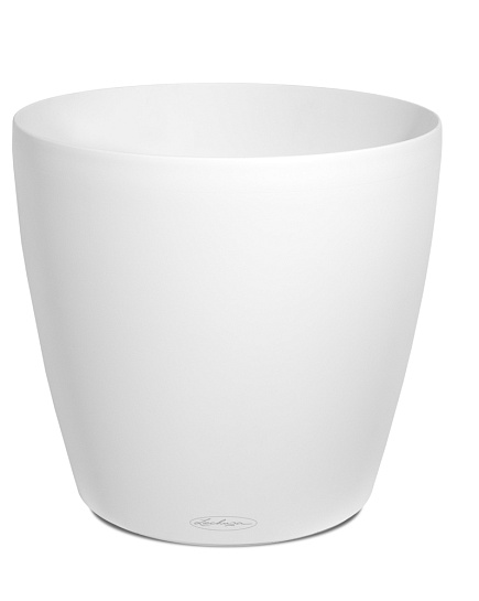 Кашпо Lechuza "Color Classico Complete white" (пластик), D35xH32 см Белый с доставкой по Астане