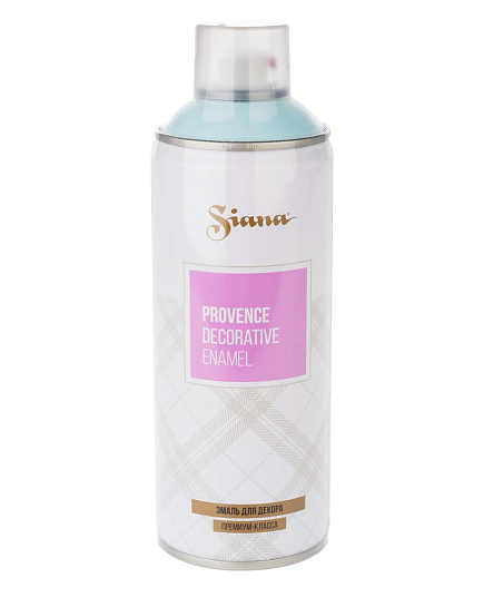Краска-спрей матовая "Siana Provence", 0,52 л Голубой с доставкой по Астане