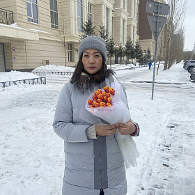 У получателя